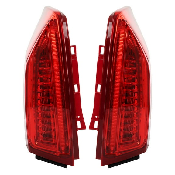 munirater Tail Lights Rear Brake Lamps Assembly Replacement for 2013-2017 Cadillac ATS Sedan Taillight with Bulbs Left and Right Side