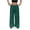 Green, variant on Casual Pants For Women Womens Pants Fashionable And Casual Solid Color Sequin And Dance High Waist Straight Wide Leg Trousers