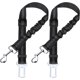 thumbnail image 1 of 2 cinturones de seguridad para coche, con absorción de impactos y elasticidad ajustable para perros, suministros para mascotas, cinturones de seguridad para perros, cuerda de seguridad refle, 1 of 5