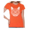 thumbnail image 1 of Awkward Styles Cat T-Shirt Pattern T Shirts for Women, 1 of 4