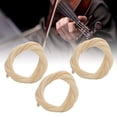 thumbnail image 4 of Attachment Replacement, Lightweight 3Pcs Horse Hair Small  For Cello For Viola, 4 of 8