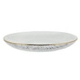 thumbnail image 4 of icolorfuled Japanese Style Glass Salad Plate with Golden Trim, 4 of 6