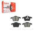 thumbnail image 1 of SIM Rear Semi-Metallic Disc Brake Pads SIM-980 for Car 2003-2014 Volvo XC90, 1 of 8