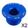 thumbnail image 1 of Tornillos DYNWAVEMX para Bielas de Bicicleta Azul 2 Piezas, 1 of 8