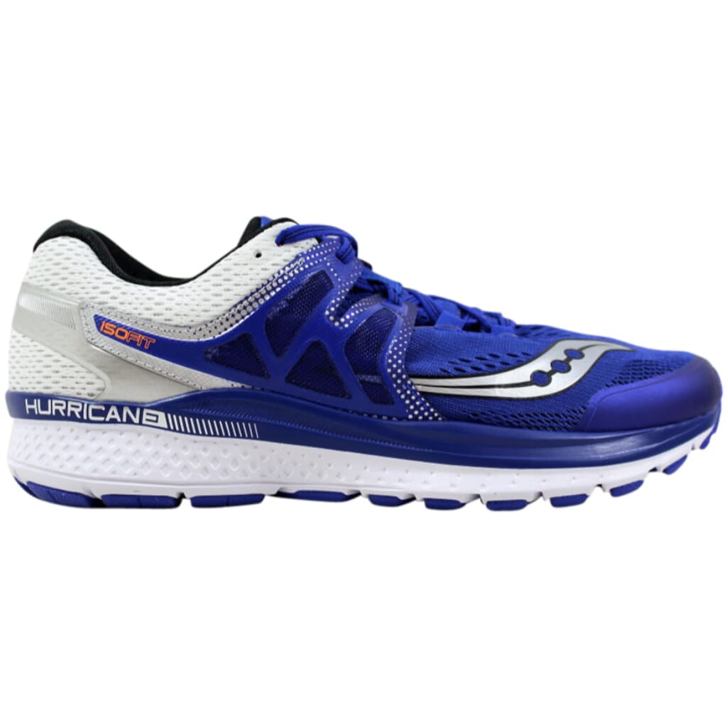 Saucony Hurricane Iso 3 Blue White Silver Men s S20348 2 Size 10
