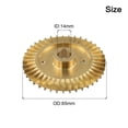 thumbnail image 1 of Brass Water Pump Impellers self-priming pump double-sided copper pump impeller, 1 of 7