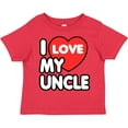 thumbnail image 3 of Inktastic I Love My Uncle Boys or Girls Toddler T-Shirt, 3 of 5