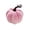 A004- Pink, variant on Halloween Pumpkin Decor White Fake Pumpkin 5X5X5 Inch Fall Pumpkin Decor for Home White Plush Pumpkin Halloween Decorations for Indoor Table Mantel Display