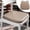 B, variant on 2PCS 14.2"×14.6" Waterproof PU Leather Dining Chair Cushion with Secure Fixing Ties,Non-Slip Comfort Chair Cushion for Home Kitchen Cafe Restaurant Desk Chairs Decor(B)