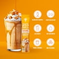 thumbnail image 7 of The Frozen Bean Latte & Frappe Instant Coffee Mix Caramel Macchiato Double Shot Caffeine, Low Sugar, Casein-Free, 10-Pack, 7 of 7