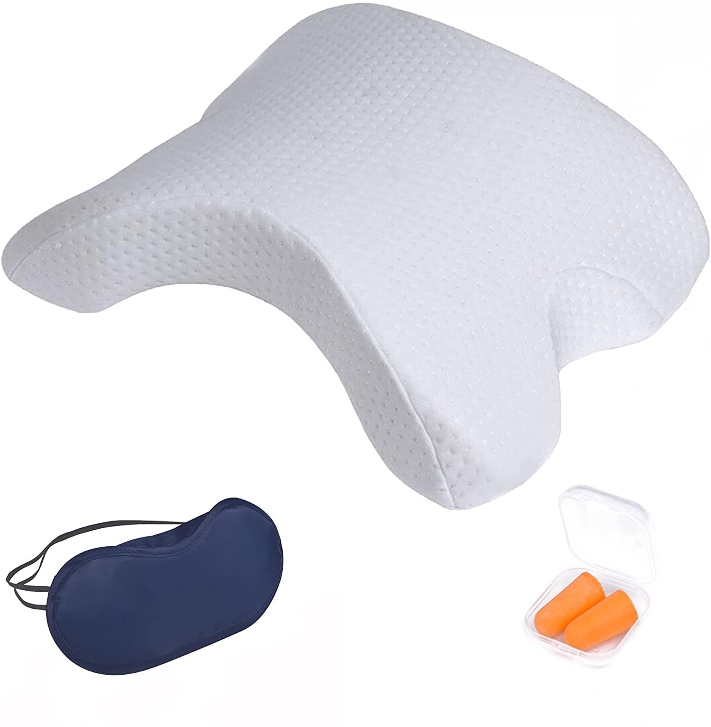 Details about   Memory Foam Couple Pillow Multifunctional Slow Rebound Comfortable Neck Support 