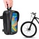 thumbnail image 1 of Bolsa de tubo superior de bicicleta EVA Hard Shell | Soporte universal para teléfono | Almacenamiento del cuadro del manillar impermeable y resistente al polvo | Bolsa de ciclismo ligera y duradera, 1 of 7