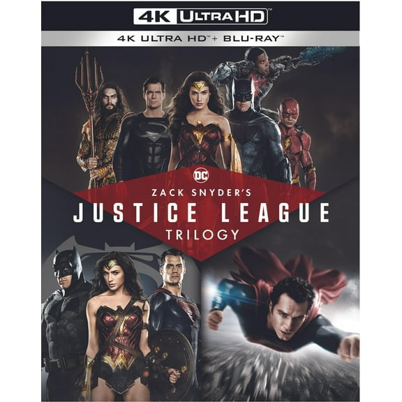 Zack Snyder’s Justice League Trilogy (4K Ultra HD   Blu-ray)