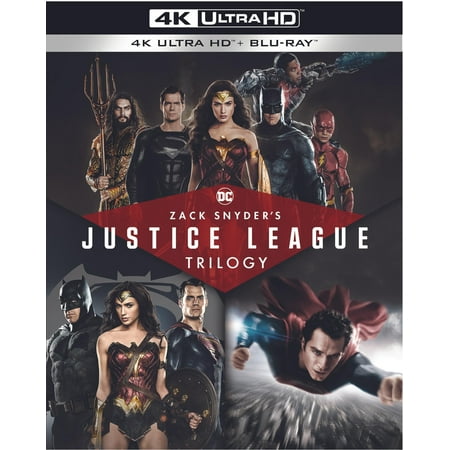 Zack Snyder’s Justice League Trilogy (4K Ultra HD + Blu-ray)
