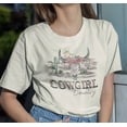 thumbnail image 5 of Oversized Western Shirt Graphic Tee for Women Vintage Boho Chic Aesthetic Comfort Colors Cowgirl Retro Rodeo Country Music Concert Festival, 5 of 6