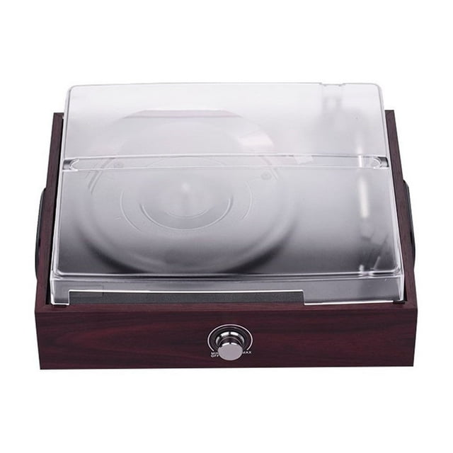 33/45/78 RPM Phonographe Rétro 3 Vitesses Gramophone BT4.2 Tourne-Disque Tournant avec 2 Haut-Parleurs Stéréo Intégrés, Facile à Installer