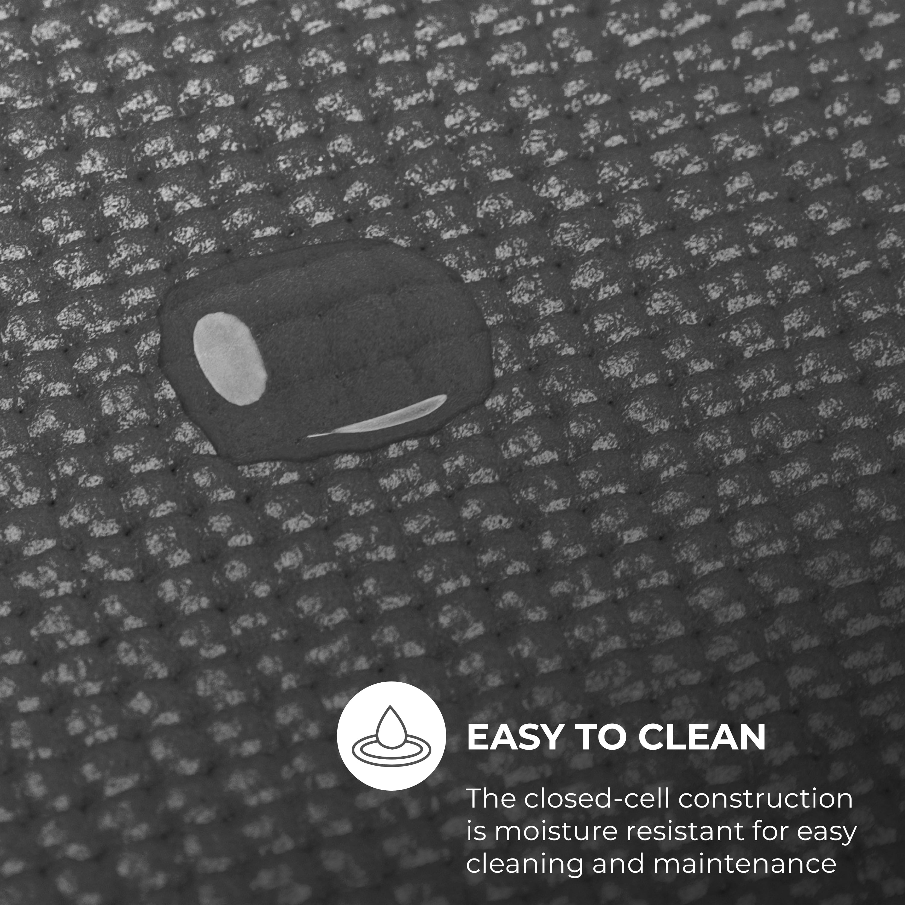 Sunshine Yoga - Deluxe Extra Thick Yoga Mats - Wholesale 10-Pack - (74" x 24" x 6mm - Extra Long 74", Thick 6mm, Non-Slip - Durable (Charcoal)