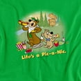 thumbnail image 2 of Yogi Bear Lifes A Pic-A-Nic Kids T Shirt (2) for Youth Toddler Boys and Girls, Kelly Green, 2 of 5