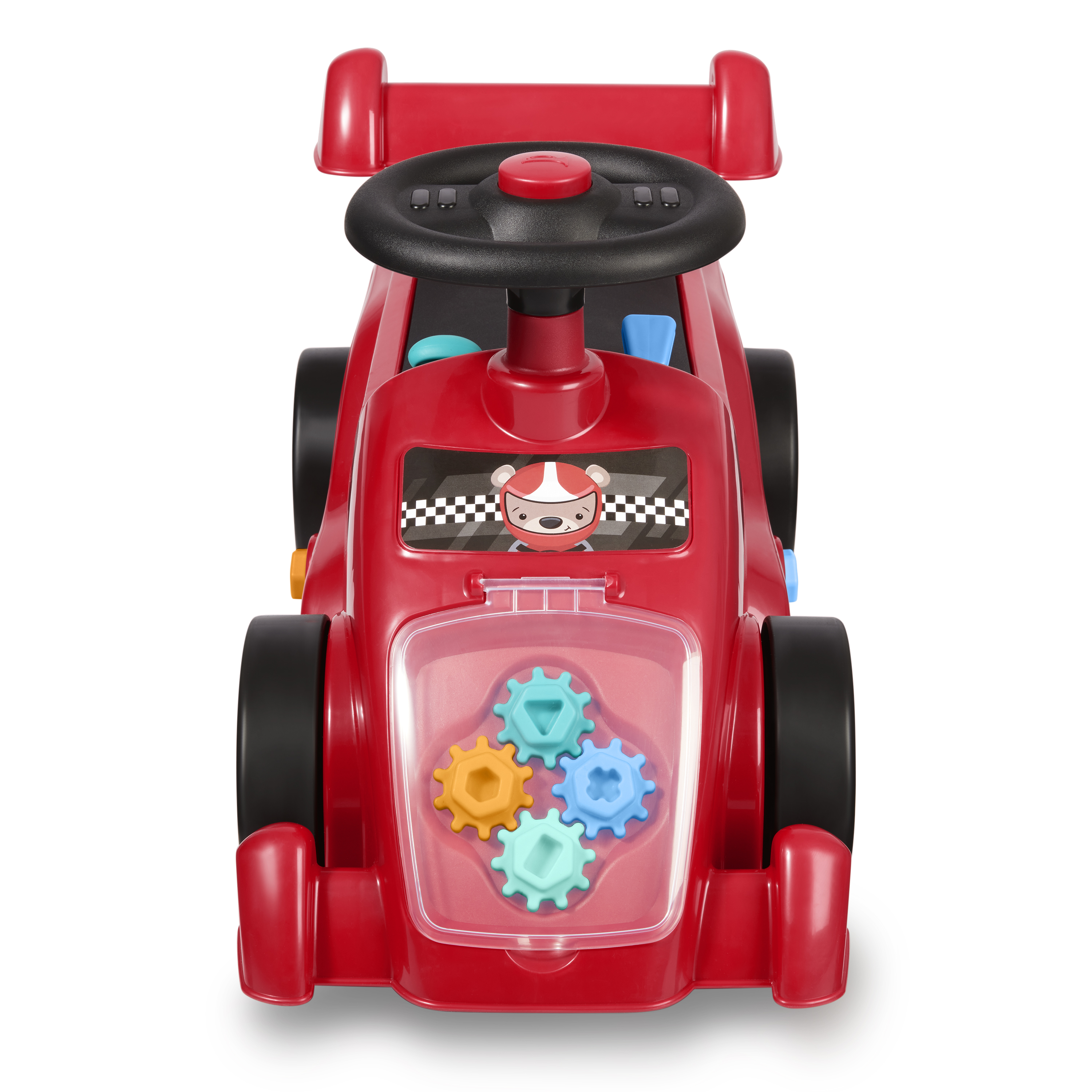 Radio Flyer Pit Stop Play Racecar Ride-On with Tools photo 6