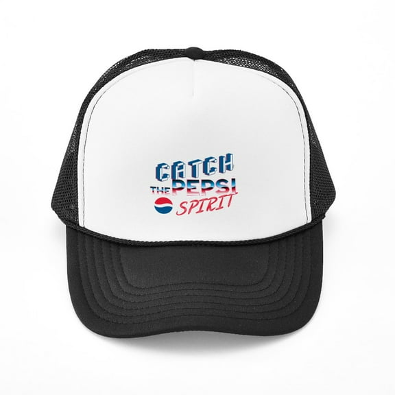 CafePress - Pepsi Flashback Spirit - Adjustable Unisex Printed Trucker Hat with Mesh Back