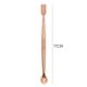 thumbnail image 3 of Cuchara Para Empujar Cutículas Empujador de cutículas de acero inoxidable, cuchara de doble cabeza, herramienta para uñas (oro rosa) Likrtyny  Libre de BPA, 3 of 4