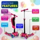 thumbnail image 2 of Scooter Patineta Hurtle con 3 Ruedas Luces LED Ajustable Asiento Plegable con Freno Infantil Rosa Hurtle H8854666, 2 of 2