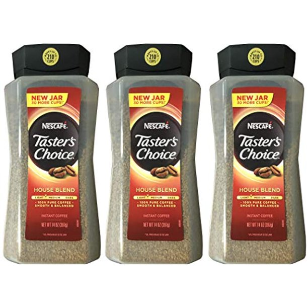 Nescafe Tasters Choice House Blend 14 Oz. Pack Of 3