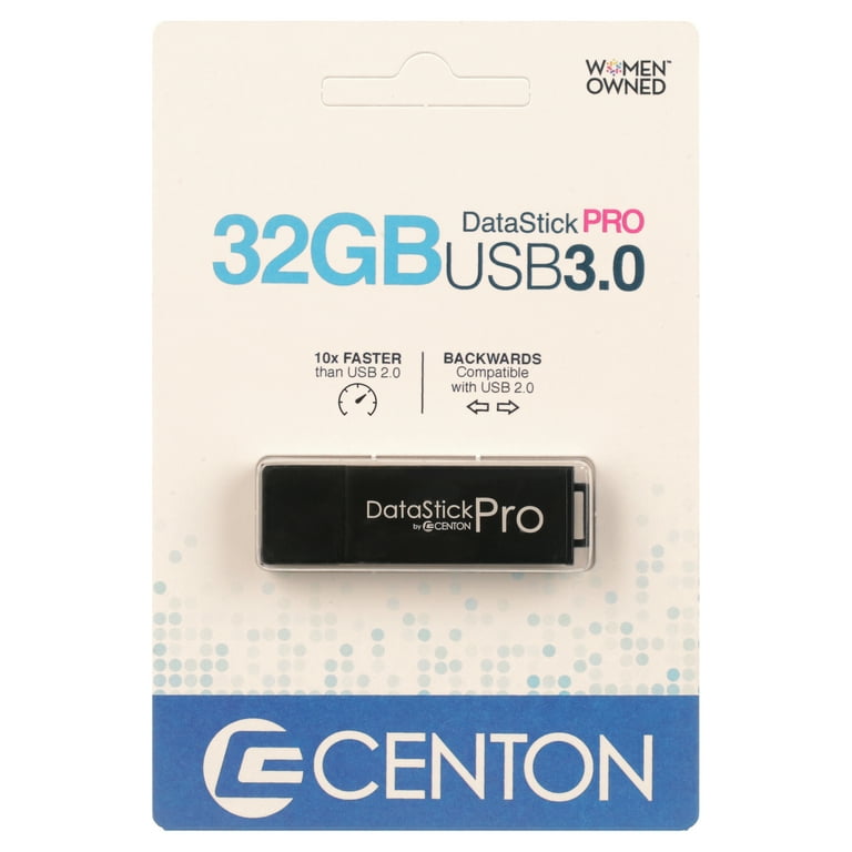 Centon 32GB MP Essential USB 3.0 Datastick Pro Flash Drive Centon 32GB MP Essential USB 3.0 Datastick Pro Flash Drive