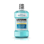 2 Pack Listerine Ultraclean Antiseptic Moutwash Artic Mint 16.9oz Each