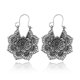 thumbnail image 1 of Vintage Mandala Flower Drop Dangle Earring Pendant Earrings, 1 of 5
