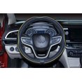 thumbnail image 3 of Mayco Bell Microfiber Leather Car Medium Steering Wheel Cover (14.5''-15'',Black Yellow), 3 of 3