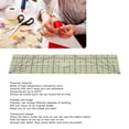 thumbnail image 3 of Hot Hem Ruler, Heat Resistance Sewing Ironing Ruler Resin  for Sewing HR2010,HR2010 5,HR3010,HR1005,HR1204,HR10025, 3 of 8