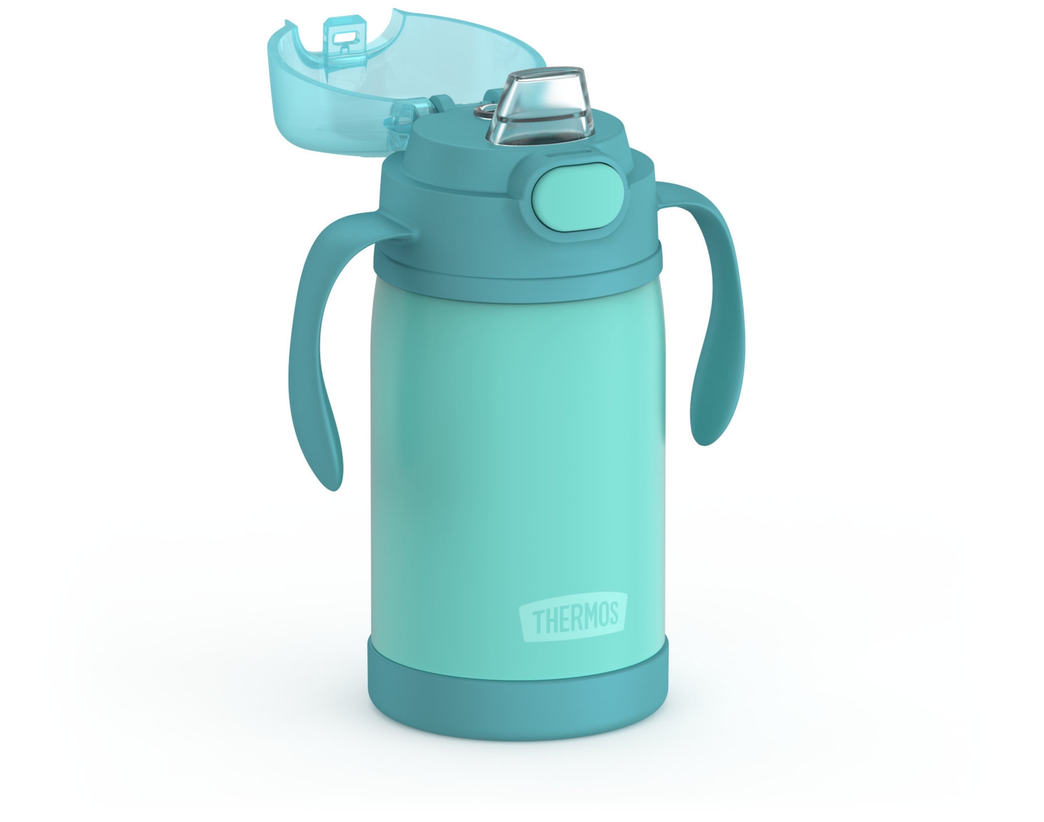 Thermos Baby Vacuum Insulated Stainless Steel 10 Oz Straw Bottle, Pink, 10 Oz Bottle, Pink