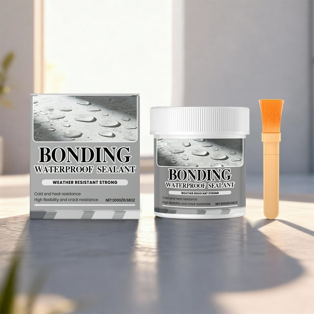 Amzcrzy Strong Adhesive Sealant Transparent Invisible Waterproof Glue Strong Adhesion and Weather Resistance for Indoor and Outdoor Use Waterproof Coating. Dorm Room Essentials Home Improvement