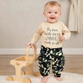 thumbnail image 6 of Loicainy Toddler Kids Boy Camouflage Outfit 12 18 24 Months 2T 3T 4T 5T 6T Letter Print Long Sleeve Sweatshirt Cargo Pants 2 Piece Clothes Set, 6 of 8