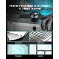 thumbnail image 2 of Manual Knockout Punch Kit, Heavy Duty Metal Sheet Knock Out Box Hole Cutter Conduit Punch Driver Die Set, 2 of 7