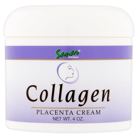 Sanar Naturals Collagen Cream, 4 ounce - Colageno Crema, Anti Wrinkle Facial Moisturizer for Softer