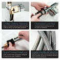 thumbnail image 6 of Houzer SCEPO-263-OB 5.5625" Faucet Hole Oil Rubbed Bronze Scepter Pull Out Traditional Solid Brass Kitchen Faucet, 6 of 9