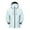 Light Blue, variant on Qiggri Men's Lightweight Waterproof Rain Jacket Shell Hooded Outdoor Raincoat Hiking Windbreake jacket