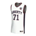 thumbnail image 2 of Unisex GameDay Greats #71 White Liberty Flames Lightweight Basketball Fashion Jersey, 2 of 3