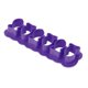 thumbnail image 4 of 5pcs Fish Cracker Cookie Cutters for Baking Mini Plastic Fish Biscuit Cutter for Tiny Treats Fish Shaped Foods Purple, 4 of 4