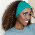 thumbnail image 6 of ZHUYING 10 PCS Wide Headbands for Women-Women Headbands African Wide Hair Wrap Extra Turban Head Bands for Lady Large Sport Workout Stretch Non-slip Big Hair Bands, 6 of 7