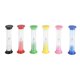 thumbnail image 1 of Kitchen Sand Timer Set Colourful 6 Pieces Multi Time Intervals 1m to 10m Durable Plastic Easy-to-Use Ideal for Cooking Games Kids Learnin, 1 of 5