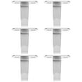 thumbnail image 2 of FRCOLOR pcs Stainless Steel Hook Coat Hook Clothing Hook Balcony Hanger Closet Hooks for Home, 2 of 8