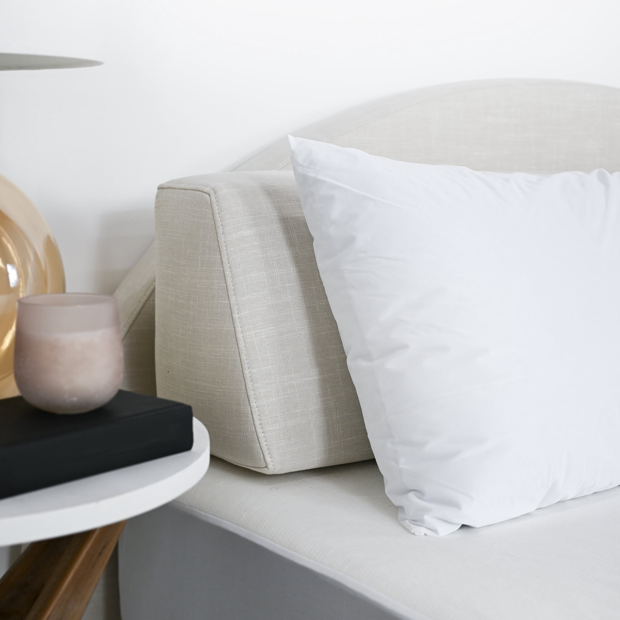 Luxury Pillow Protector, Zippered, Standard/Queen, 2-Pack