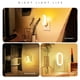 thumbnail image 4 of Bewildely Toma de luz nocturna, doble USB, Control remoto ajustable, 5V, 4500K, 500lm, dormitorio interior, lámpara de iluminación para dormir Iluminación y accesorios Bewildely HA064396-01B, 4 of 6