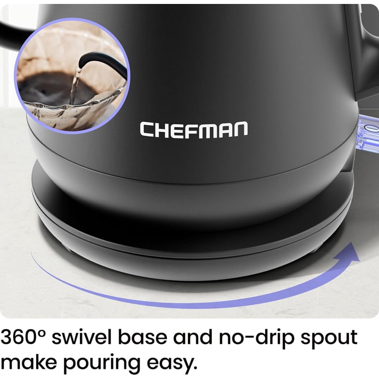 Chefman Precise Pour Gooseneck Kettle, 0.8L photo 5