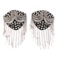 thumbnail image 3 of 1 par de remaches góticos Stud SpikeTassel Charretera Hombro Broche Borla, 3 of 8