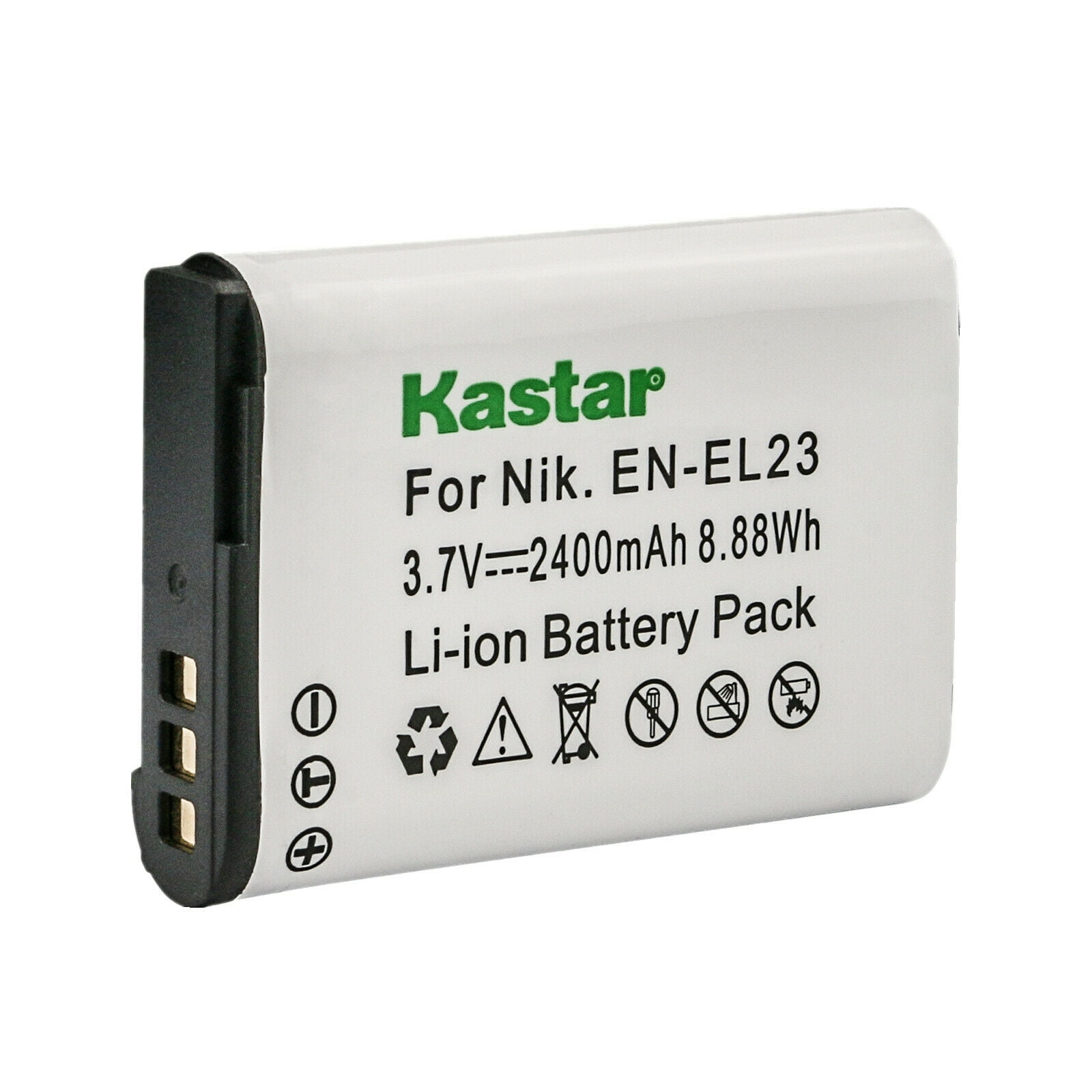 Compatible with Nikon EN-EL19 Battery Works with Nikon COOLPIX MH66 Digital Camera, Synergy Digital Camera Battery Li-Ion, 3.7V, 1000 mAh Ultra Hi-Capacity
