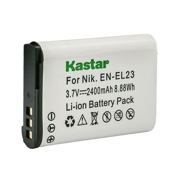 Kastar Camera Battery for Nikon EN-EL23 and Nikon Coolpix B700 Coolpix P600 Coolpix P610s Coolpix P610 Coolpix